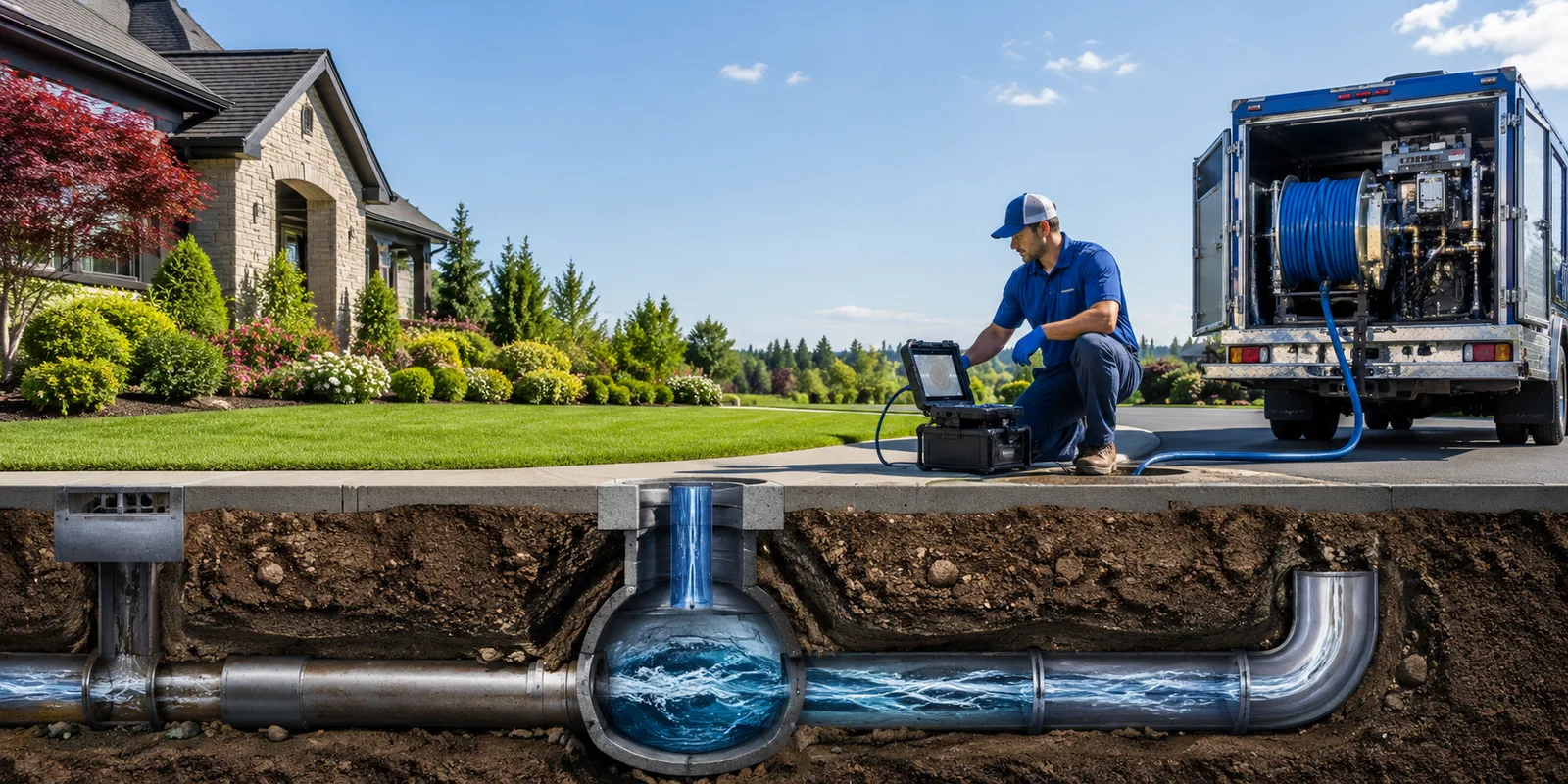 Drainage restoration information for Waterloo, IN
